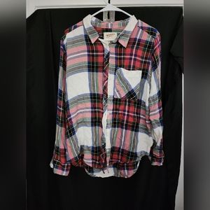 Long sleeve flannel size xl